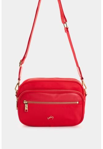 Manos Libres En Lona Y Cuero Para Mujer Camelia Manos Libres En Lona Y Cuero Para Mujer Camelia Rojo VÉLEZ Vélez