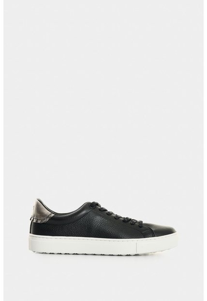 Tenis En Cuero Para Mujer Oda 3 Tenis En Cuero Para Mujer Oda 3 Negro 39 VÉLEZ