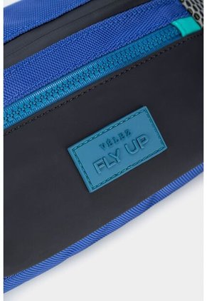 Riñonera Hyper Fly En Lona Para Hombre Detalles En Cuero Riñonera Hyper Fly En Lona Para Hombre Detalles En Cuero Azul Vélez