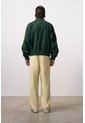 Chaqueta Bomber En Gamuza Croco Para Hombre Chaqueta Bomber En Gamuza Croco Para Hombre Verde Oliva L VÉLEZ de Vélez