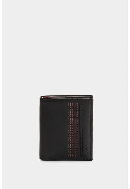 Billetera De Cuero Para Hombre Creta 2 Billetera De Cuero Para Hombre Creta 2 Negro VÉLEZ