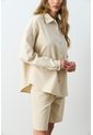 Camisa Acrux Para Mujer Oversized Camisa Acrux Para Mujer Oversized Arena S VÉLEZ de Vélez