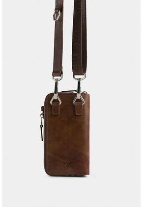 Billetera Halo De Cuero Para Hombre Porta Celular Billetera Halo De Cuero Para Hombre Porta Celular Miel Vélez