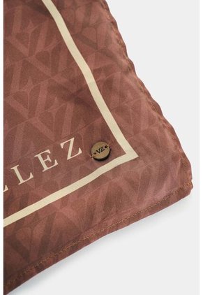 Pañuelo Pequeño Astra Para Mujer Estampado Pañuelo Pequeño Astra Para Mujer Estampado Cafe Claro XS VÉLEZ