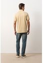 Polo Lucca Manga Corta Para Hombre Texturizada Polo Lucca Manga Corta Para Hombre Texturizada Arena M VÉLEZ de Vélez