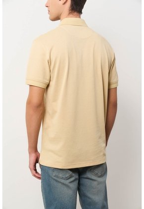 Polo Lucca Manga Corta Para Hombre Texturizada Polo Lucca Manga Corta Para Hombre Texturizada Arena M VÉLEZ
