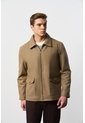 Chaqueta De Tela Y Cuero Para Hombre Oroa Chaqueta De Tela Y Cuero Para Hombre Oroa Tabaco L VÉLEZ de Vélez