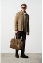 Chaqueta De Tela Y Cuero Para Hombre Oroa Chaqueta De Tela Y Cuero Para Hombre Oroa Tabaco L VÉLEZ de Vélez