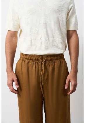 Pantalón Relaxed Fit Para Hombre Elon Pantalón Relaxed Fit Para Hombre Elon Cafe 36 VÉLEZ