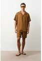 Camisa Manga Corta En Lino Para Hombre Málaga Camisa Manga Corta En Lino Para Hombre Málaga Cafe S VÉLEZ de Vélez