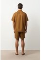 Camisa Manga Corta En Lino Para Hombre Málaga Camisa Manga Corta En Lino Para Hombre Málaga Cafe S VÉLEZ de Vélez