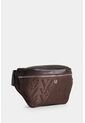 Riñonera Garda En Textil Jacquard Para Hombre Detalles En Cuero Riñonera Garda En Textil Jacquard Para Hombre Detalles En Cuero Cafe Vélez de Vélez