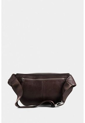 Riñonera Garda En Textil Jacquard Para Hombre Detalles En Cuero Riñonera Garda En Textil Jacquard Para Hombre Detalles En Cuero Cafe Vélez