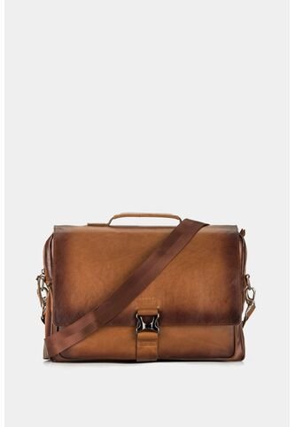 Maletín Portátil Ferrat De Cuero Para Hombre Doble Sistema De Cierre Maletín Portátil Ferrat De Cuero Para Hombre Doble Sistema De Cierre Miel VÉLEZ Vélez