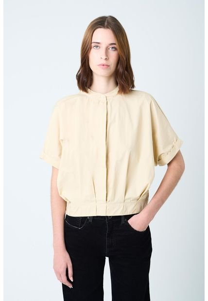 Camisa Topacio Para Mujer Cuello Nerú Camisa Topacio Para Mujer Cuello Nerú Arena XL Vélez