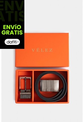 Kit Cinturón Doble Faz Formal De Cuero Para Hombre Doble Opción Herraje Kit Cinturón Doble Faz Formal De Cuero Para Hombre Doble Opción Herraje Combinado 38 VÉLEZ Vélez