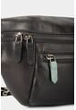 Riñonera Tivoli De Cuero Para Hombre Reata En Nylon Negro Riñonera Tivoli De Cuero Para Hombre Reata En Nylon Negro VÉLEZ de Vélez
