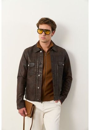 Sweater Misuri Tejido Para Hombre Cuello Alto Sweater Misuri Tejido Para Hombre Cuello Alto Tabaco L VÉLEZ