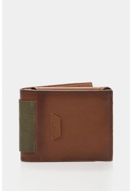 Billetera Nogal De Cuero Para Hombre 3 Cuerpos Efecto Espasolado Miel Billetera Nogal De Cuero Para Hombre 3 Cuerpos Efecto Espasolado Miel Vélez