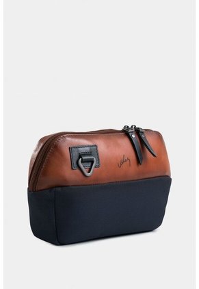 Riñonera Kanvas 2 De Cuero Para Hombre Contraste De Color Riñonera Kanvas 2 De Cuero Para Hombre Contraste De Color Brandy VÉLEZ