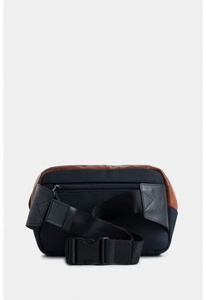 Riñonera Kanvas 2 De Cuero Para Hombre Contraste De Color Riñonera Kanvas 2 De Cuero Para Hombre Contraste De Color Brandy VÉLEZ