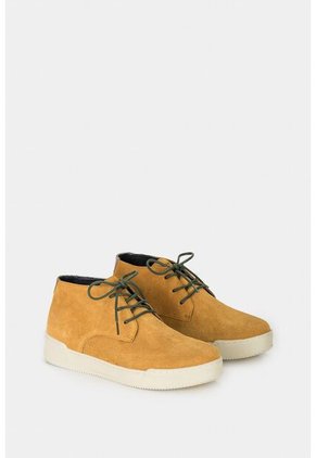 Botas Ginger De Cuero Para Hombre Suela Deportiva Botas Ginger De Cuero Para Hombre Suela Deportiva Mostaza 45 Vélez