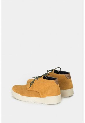 Botas Ginger De Cuero Para Hombre Suela Deportiva Botas Ginger De Cuero Para Hombre Suela Deportiva Mostaza 45 Vélez