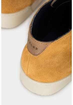 Botas Ginger De Cuero Para Hombre Suela Deportiva Botas Ginger De Cuero Para Hombre Suela Deportiva Mostaza 45 Vélez