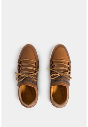 Zapatos Cordón Napoles 2.0 De Cuero Para Mujer Punteras En Contraste Zapatos Cordón Napoles 2.0 De Cuero Para Mujer Punteras En Contraste Miel 41 VÉLEZ