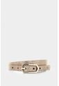 Cinturón Unifaz De Cuero Folia Para Mujer Aura Cinturón Unifaz De Cuero Folia Para Mujer Aura Plata XL VÉLEZ de Vélez