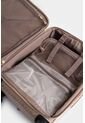 Maleta De Viaje Bloom En Jacquard Para Mujer Apliques Cuero Maleta De Viaje Bloom En Jacquard Para Mujer Apliques Cuero Beige VÉLEZ de Vélez