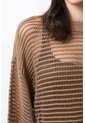 Sweater Tejido Taroa Para Mujer Semi Cropped Sweater Tejido Taroa Para Mujer Semi Cropped Miel L VÉLEZ de Vélez