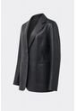 Blazer Astromelia En Cuero Ovino Para Mujer Silueta Recta Blazer Astromelia En Cuero Ovino Para Mujer Silueta Recta Negro S VÉLEZ de Vélez