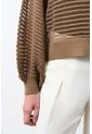 Sweater Tejido Taroa Para Mujer Semi Cropped Sweater Tejido Taroa Para Mujer Semi Cropped Miel L VÉLEZ de Vélez