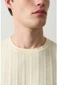 Camiseta Manga Corta Tejida Para Hombre Lumma Camiseta Manga Corta Tejida Para Hombre Lumma Crema XXL VÉLEZ de Vélez