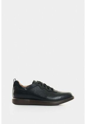 Zapato De Cordón En Cuero Envejecido Para Hombre Nacar 2.0 Zapato De Cordón En Cuero Envejecido Para Hombre Nacar 2.0 Negro 39 VÉLEZ