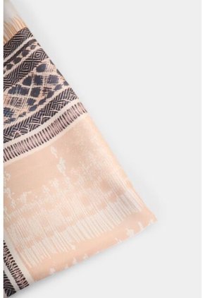 Pañuelo Grande Iskay Para Mujer Estampado Pañuelo Grande Iskay Para Mujer Estampado Crema XS VÉLEZ