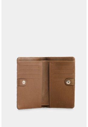 Billetera En Cuero Para Mujer Oslo Billetera En Cuero Para Mujer Oslo Tabaco VÉLEZ