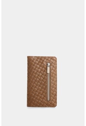 Billetera En Cuero Para Mujer Oslo Billetera En Cuero Para Mujer Oslo Tabaco VÉLEZ