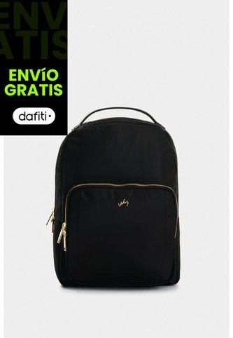 Morral Púrpura En Lona Para Mujer Casual Morral Púrpura En Lona Para Mujer Casual Negro VÉLEZ Vélez