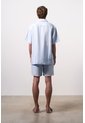 Camisa Manga Corta En Lino Para Hombre Málaga Camisa Manga Corta En Lino Para Hombre Málaga Azul Claro M VÉLEZ de Vélez