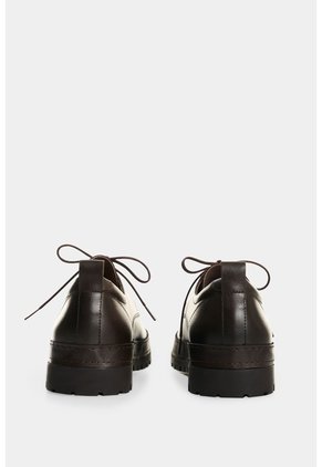 Zapatos De Atadura En Cuero Envejecido Para Hombre Ayme Zapatos De Atadura En Cuero Envejecido Para Hombre Ayme Cafe 38 VÉLEZ