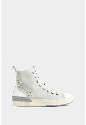 Tenis Bota En Cuero Gamuza Para Mujer Paraíso Tenis Bota En Cuero Gamuza Para Mujer Paraíso Blanco 36 VÉLEZ