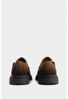 Mocasines Luster 2 En Cuero Gamuzado Para Hombre Silueta Monkstrap Mocasines Luster 2 En Cuero Gamuzado Para Hombre Silueta Monkstrap Miel 45 VÉLEZ