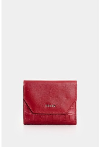 Billetera En Cuero Para Mujer Acari Billetera En Cuero Para Mujer Acari Rojo VÉLEZ Vélez