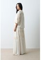 Falda Maxi Con Recogidos Para Mujer Bruma Falda Maxi Con Recogidos Para Mujer Bruma Crema 10 VÉLEZ de Vélez