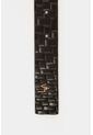 Cinturón Unifaz Butan De Cuero Textura Artesanal Negro Cinturón Unifaz Butan De Cuero Textura Artesanal Negro M VÉLEZ de Vélez
