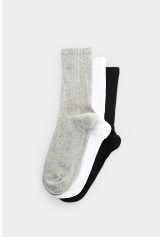 Calcetines Media Pierna Tripack Para Hombre Venecia Calcetines Media Pierna Tripack Para Hombre Venecia Gris XS VÉLEZ Vélez