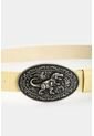 Cinturón Unifaz En Cuero Croco Para Hombre Dino Cinturón Unifaz En Cuero Croco Para Hombre Dino Amarillo 44 VÉLEZ de Vélez