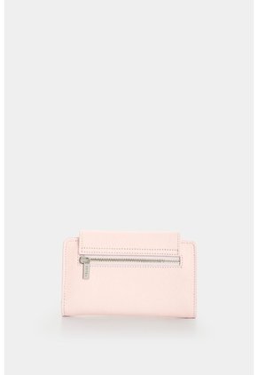 Billetera Bravo En Cuero Para Mujer Billetera Bravo En Cuero Para Mujer Rosado VÉLEZ